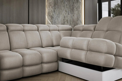 Canapé Panoramique Convertible Électrique TOLLO XL - 400 x 217 x 171 cm WERSAL