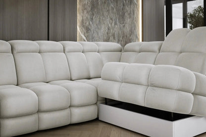 Canapé Panoramique Convertible Électrique TOLLO XL - 400 x 217 x 171 cm WERSAL