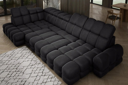 Canapé Panoramique Convertible Électrique TOLLO XL - 400 x 217 x 171 cm WERSAL