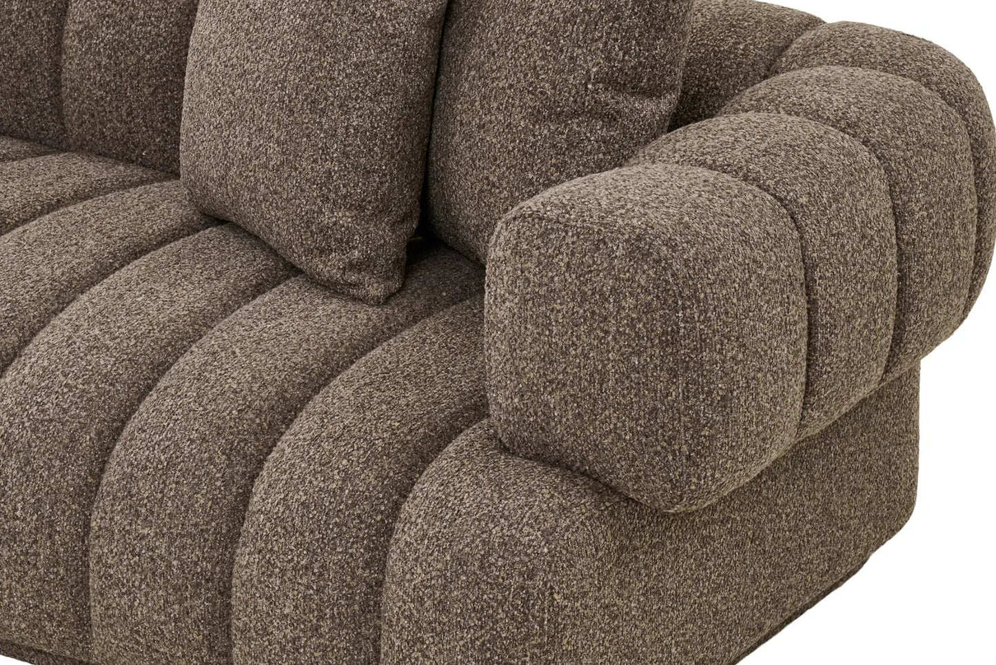 Canapé d'angle AURORA Marron - 293 x 160 cm HOUSE NORDIC