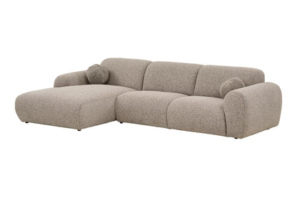 Canapé d'angle CLYDE Gris Pierre - 300 x 177 cm HOUSE NORDIC