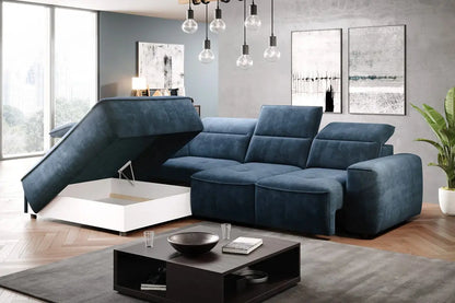 Canapé d'angle Convertible Électrique COLOMBO L - 296 x 227 cm WERSAL