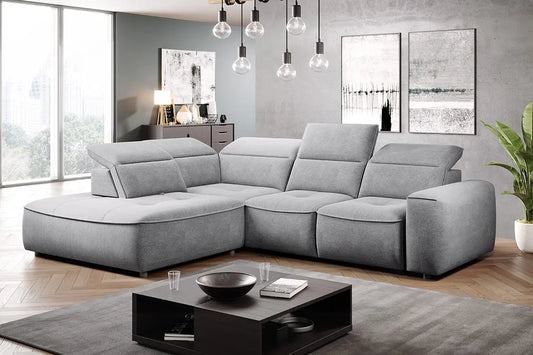Canapé d'angle Convertible Électrique COLOMBO L - 296 x 227 cm WERSAL