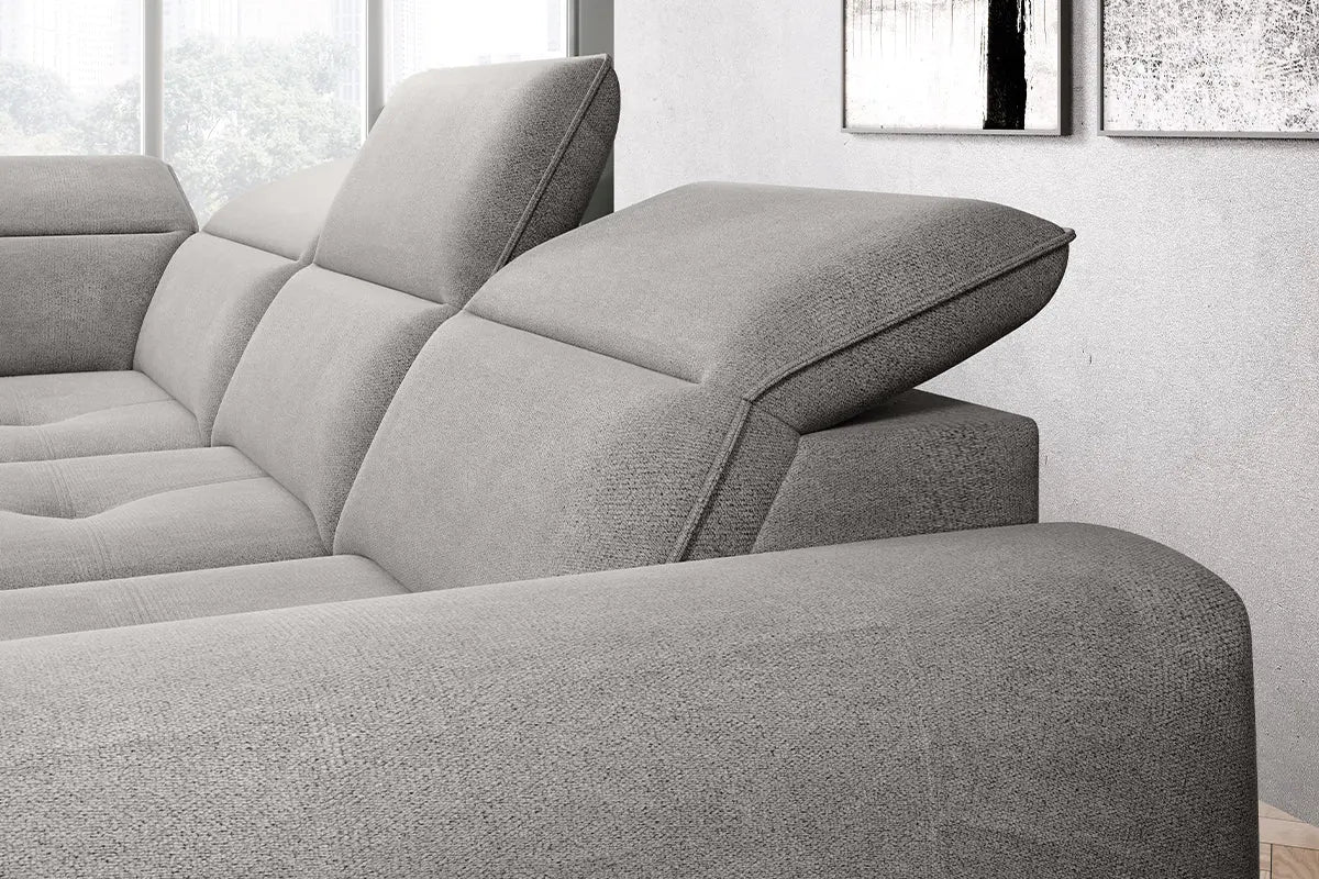 Canapé d'angle Convertible Électrique COLOMBO L - 296 x 227 cm WERSAL