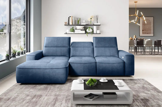 Canapé d'angle Convertible Électrique COLOMBO S - 275 X 182 cm WERSAL