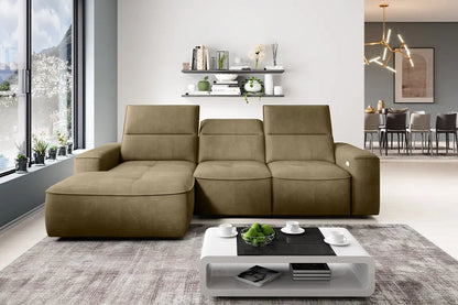 Canapé d'angle Convertible Électrique COLOMBO S - 275 X 182 cm WERSAL