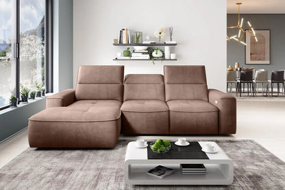 Canapé d'angle Convertible Électrique COLOMBO S - 275 X 182 cm WERSAL