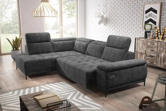 Canapé d'angle Convertible Électrique FOCUS L - 278 x 204 cm WERSAL