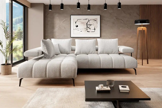 Canapé d'angle Convertible Électrique MAGNETIC L - 258 x 210 cm WERSAL