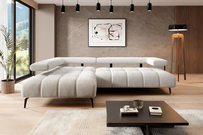 Canapé d'angle Convertible Électrique MAGNETIC L - 258 x 210 cm WERSAL