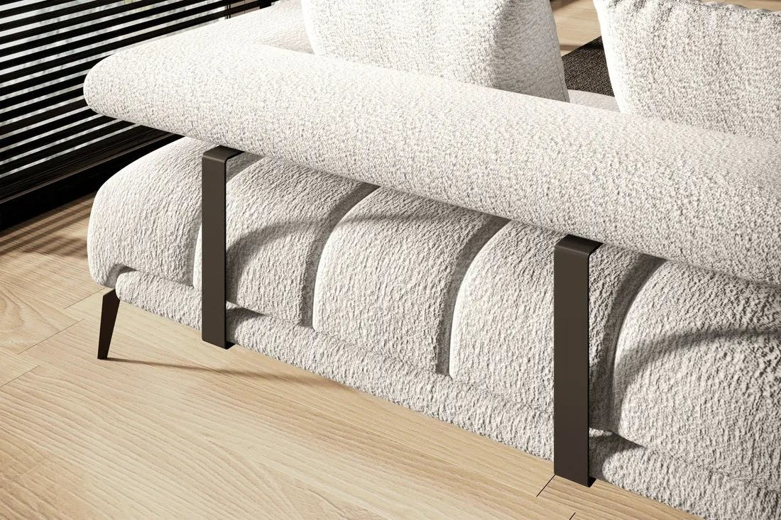 Canapé d'angle Convertible Électrique MAGNETIC S - 266 x 180 cm WERSAL