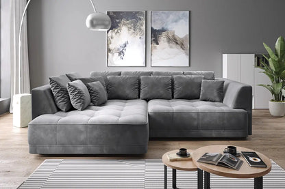 Canapé d'angle Convertible Électrique TIGA - 286 x 207 cm WERSAL