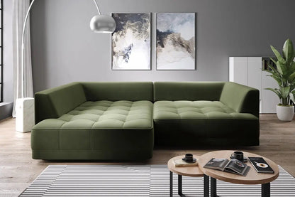 Canapé d'angle Convertible Électrique TIGA - 286 x 207 cm WERSAL
