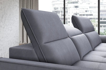 Canapé d'angle Convertible Électrique avec Coffre de Rangement MURILLO S - 260 x 175 cm WERSAL