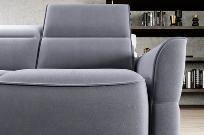 Canapé d'angle Convertible Électrique avec Coffre de Rangement MURILLO S - 260 x 175 cm WERSAL