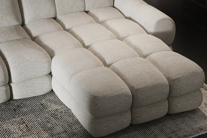 Canapé d'angle Convertible Électrique avec Coffre de Rangement TOLLO S - 283 x 171 cm WERSAL