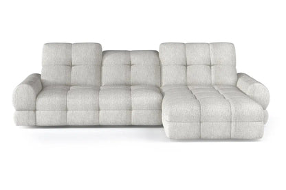 Canapé d'angle Convertible Électrique avec Coffre de Rangement TOLLO S - 283 x 171 cm WERSAL