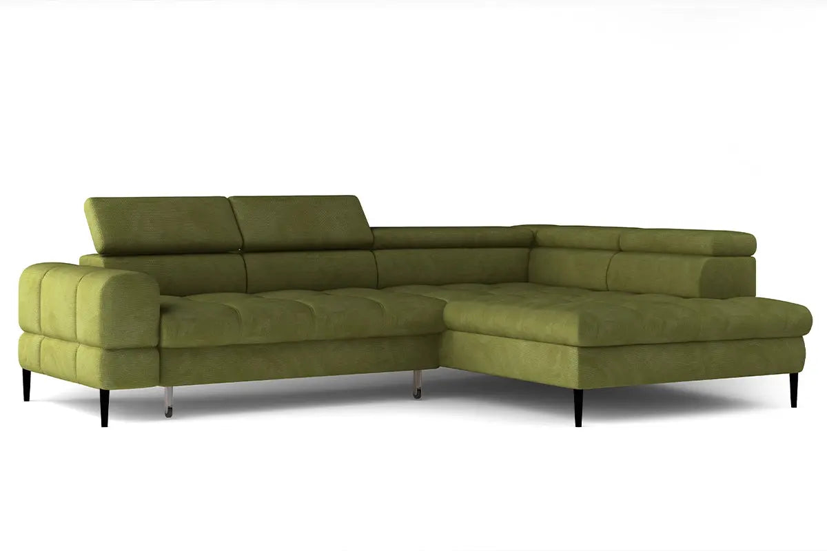 Canapé d'angle Convertible VOSS L - 285 x 218 cm WERSAL
