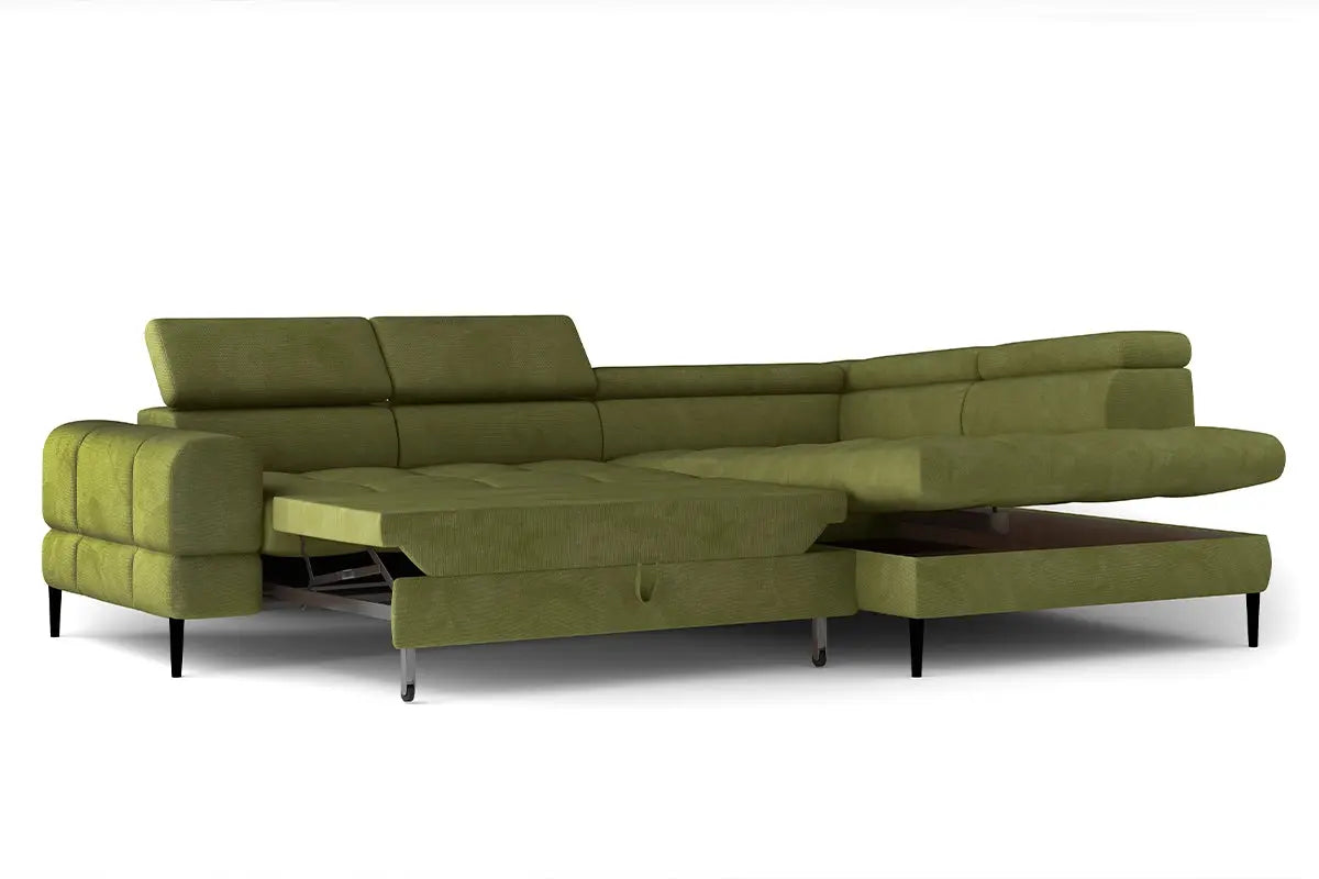 Canapé d'angle Convertible VOSS L - 285 x 218 cm WERSAL