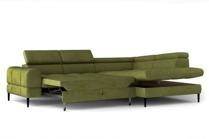 Canapé d'angle Convertible VOSS L - 285 x 218 cm WERSAL