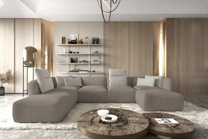Canapé modulable CANDELO XL - 380 x 228 x 190 cm - TIKOYA