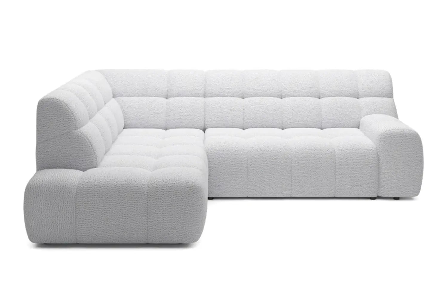 Canapé d'angle convertible électrique COCOON L - 267 x 207 cm WERSAL