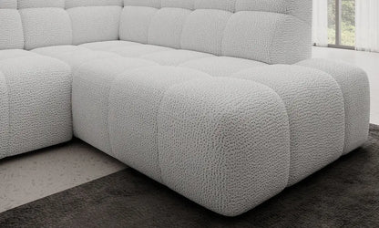Canapé d'angle convertible électrique COCOON L - 267 x 207 cm WERSAL