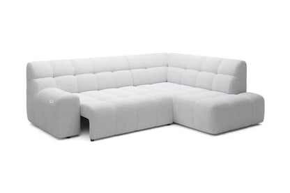 Canapé d'angle convertible électrique COCOON L - 267 x 207 cm WERSAL