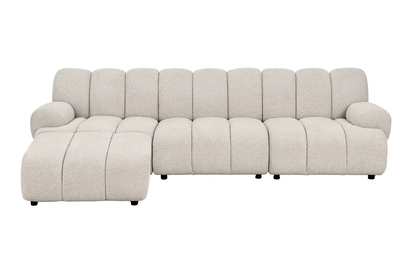Canapé d'angle modulable TAZA Sable - 276 x 95-175 cm HOUSE NORDIC