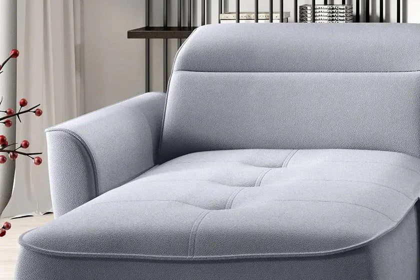 Canapé panoramique Convertible Électrique avec Coffre de Rangement MURILLO XL - 350 x 218 x 175 cm WERSAL