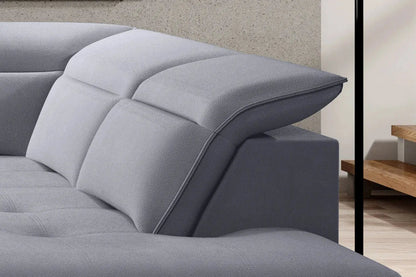 Canapé panoramique Convertible Électrique avec Coffre de Rangement MURILLO XL - 350 x 218 x 175 cm WERSAL