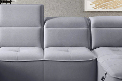 Canapé panoramique Convertible Électrique avec Coffre de Rangement MURILLO XL - 350 x 218 x 175 cm WERSAL