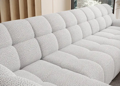 Canapé panoramique convertible électrique Cocoon XL - 207 x 366 x 170 cm WERSAL