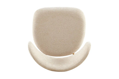 Chaise avec Pied en Métal COYA Beige - 53 x 52cm ROUSSEAU