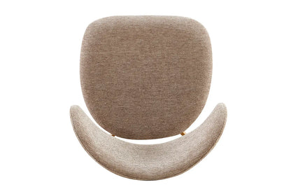 Chaise avec Pied en Métal COYA Sable - 53 x 52cm ROUSSEAU
