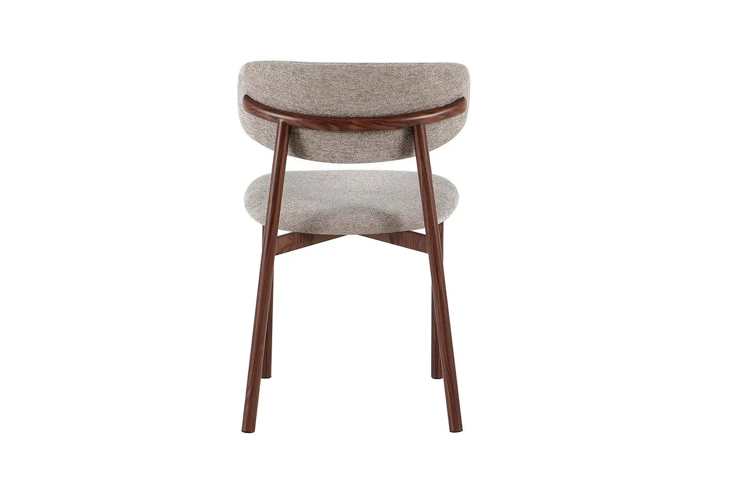 Chaise avec Pieds Noyer en Métal COYA Sable - 53 x 52cm ROUSSEAU