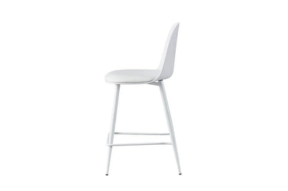 Chaise de Bar JASMYN Blanc - 44 x 51 cm ROUSSEAU