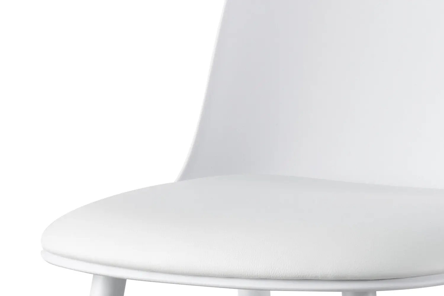 Chaise de Bar JASMYN Blanc - 44 x 51 cm ROUSSEAU