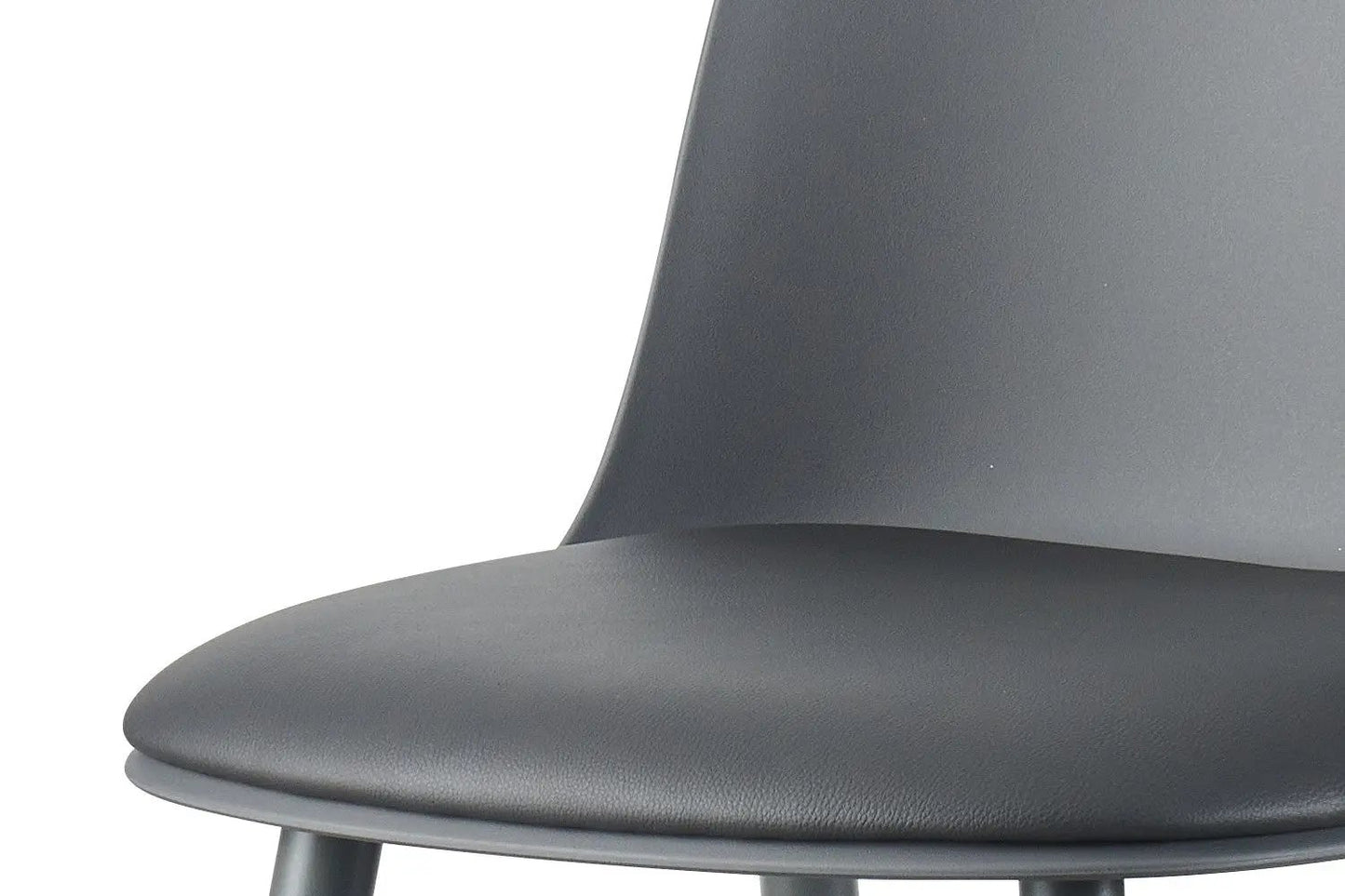 Chaise de Bar JASMYN Gris - 44 x 51 cm ROUSSEAU