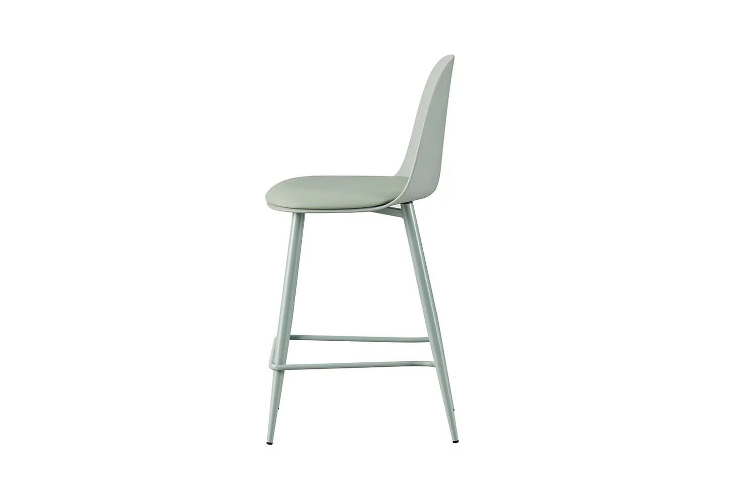 Chaise de Bar JASMYN Gris-vert - 44 x 51 cm ROUSSEAU