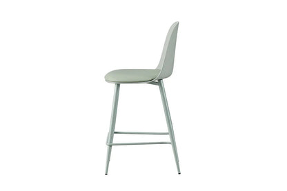 Chaise de Bar JASMYN Gris-vert - 44 x 51 cm ROUSSEAU