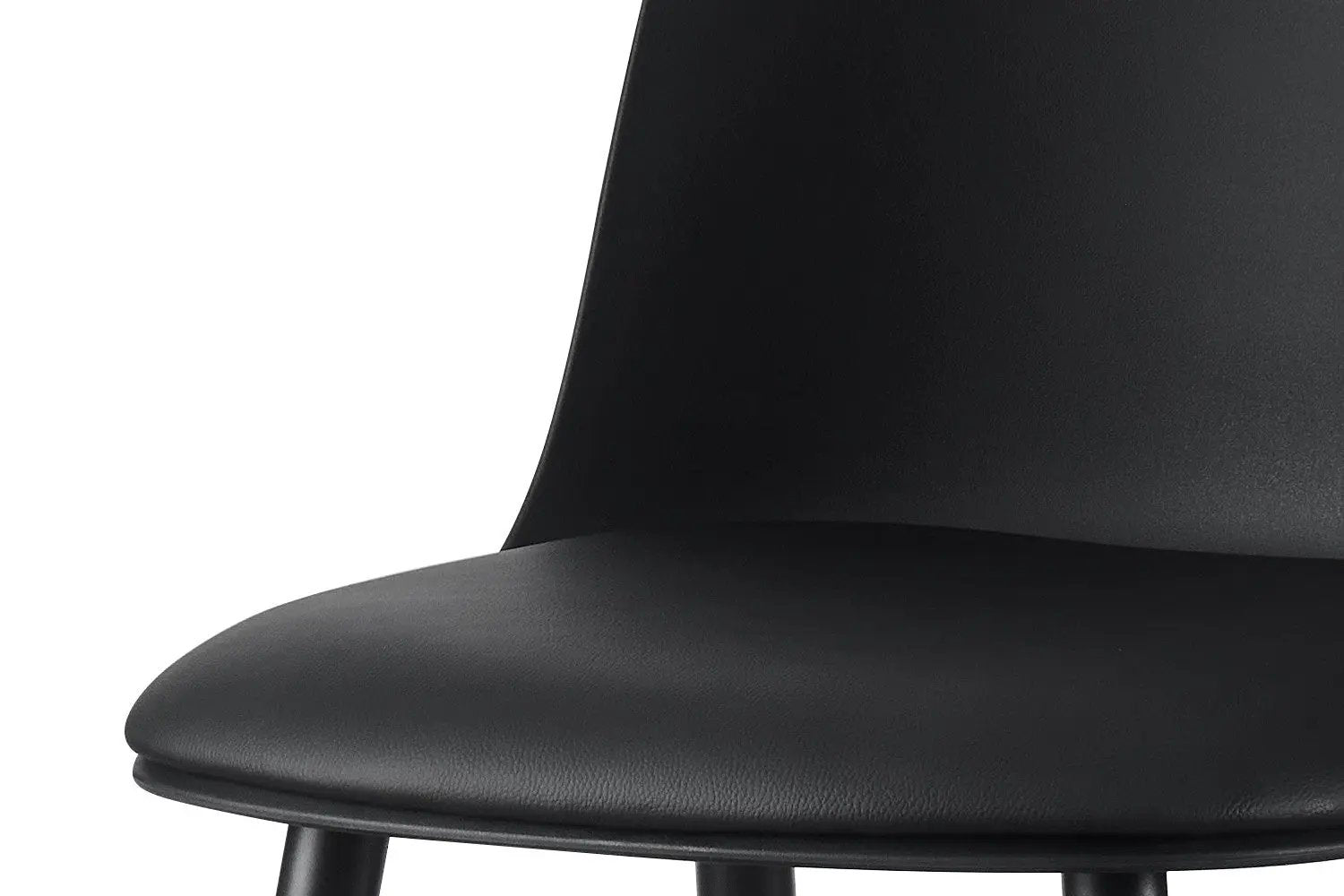 Chaise de Bar JASMYN Noir - 44 x 51 cm ROUSSEAU