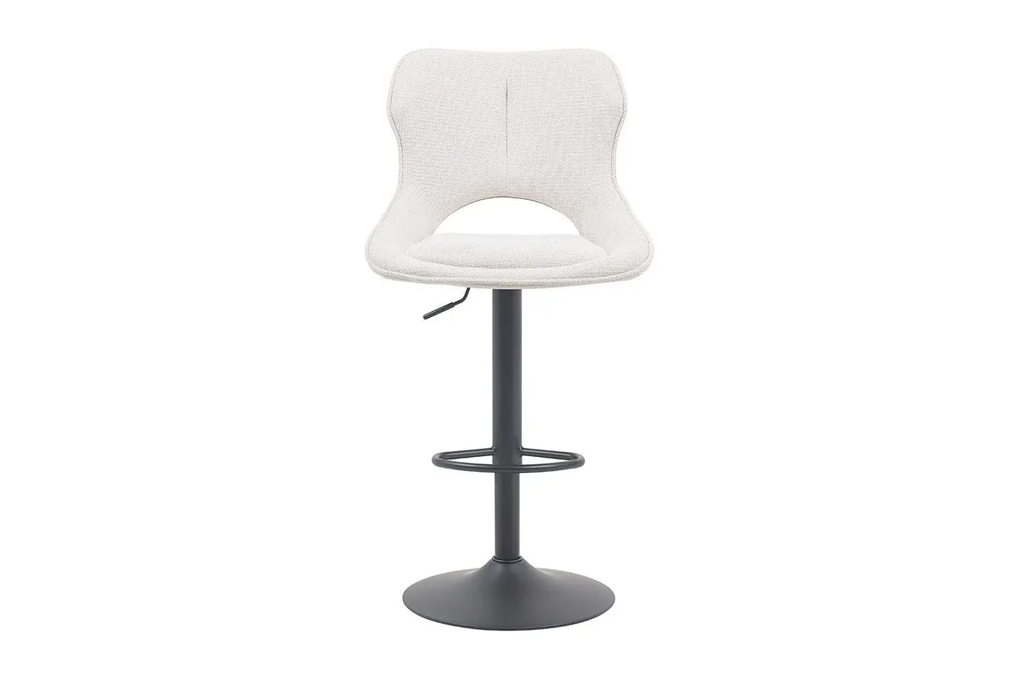 Chaise de Bar MORY en Tissu Beige - 51 x 53 cm ROUSSEAU