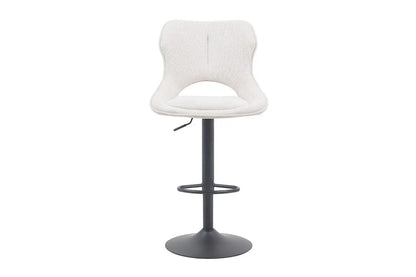 Chaise de Bar MORY en Tissu Beige - 51 x 53 cm ROUSSEAU