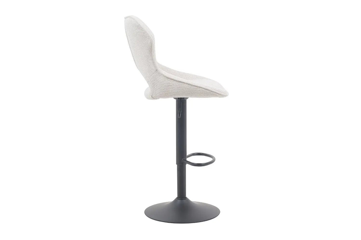 Chaise de Bar MORY en Tissu Beige - 51 x 53 cm ROUSSEAU