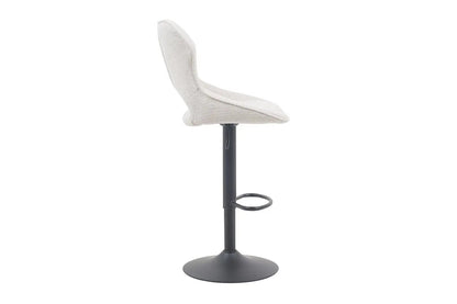 Chaise de Bar MORY en Tissu Beige - 51 x 53 cm ROUSSEAU