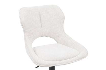 Chaise de Bar MORY en Tissu Beige - 51 x 53 cm ROUSSEAU