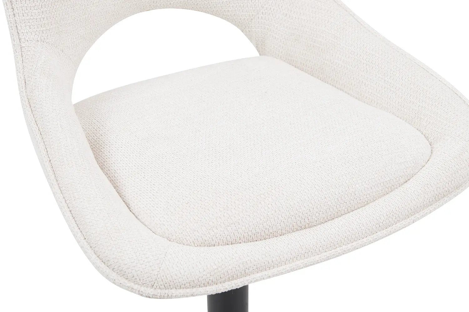 Chaise de Bar MORY en Tissu Beige - 51 x 53 cm ROUSSEAU