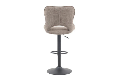 Chaise de Bar Pivotante MORY en Tissu Poivre - 51 x 53 cm ROUSSEAU