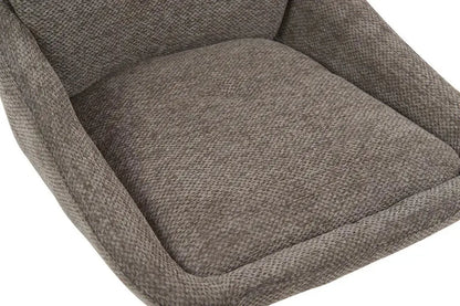 Chaise de Bar Pivotante SABA en Tissu Vert - 50 x 60 cm ROUSSEAU